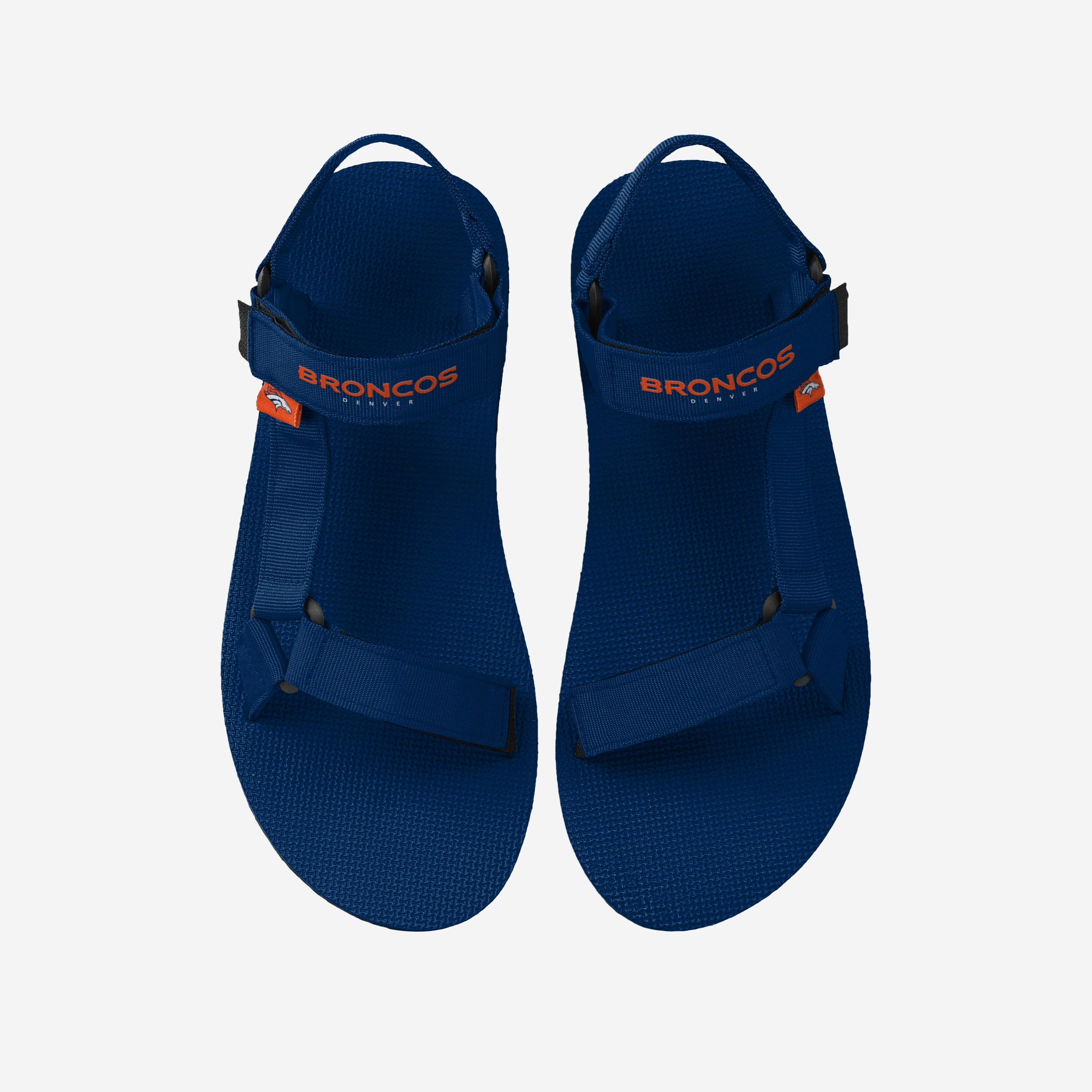 Denver Broncos Men's Stylish Solid Strap Sandals