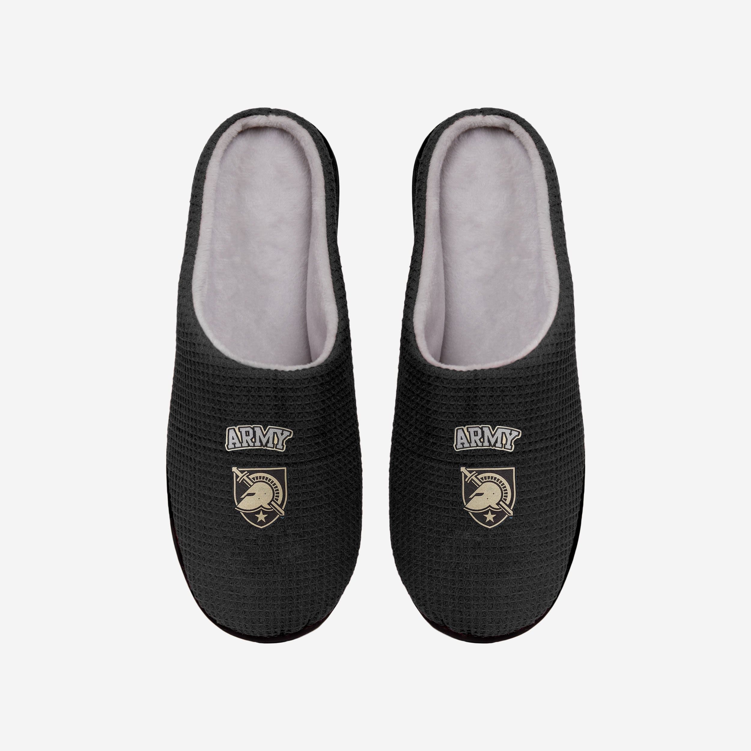 Army Black Knights Luxury Memory Foam Slide Slippers