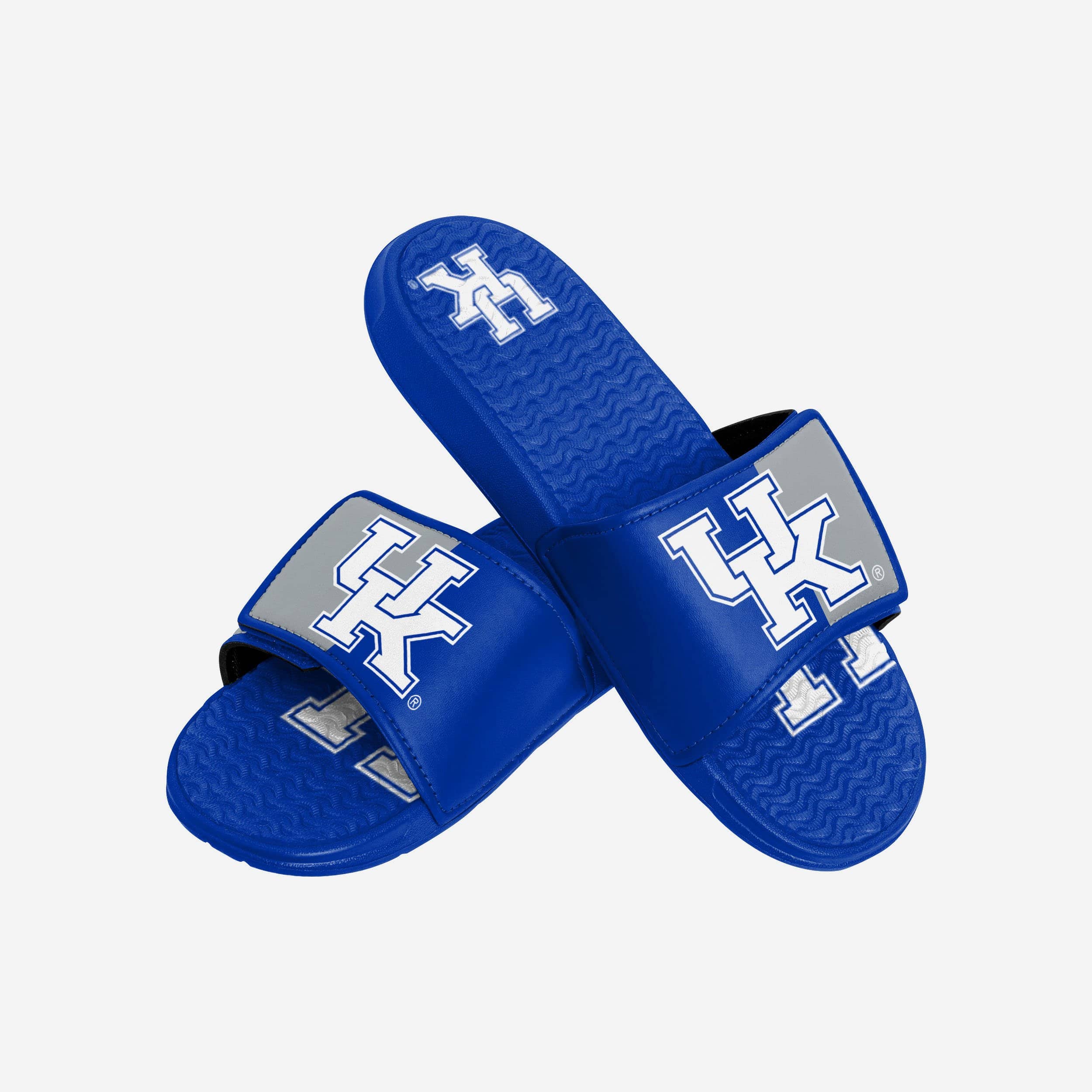 Kentucky Wildcats Dynamic Colorblock Gel Slides with Big Logo