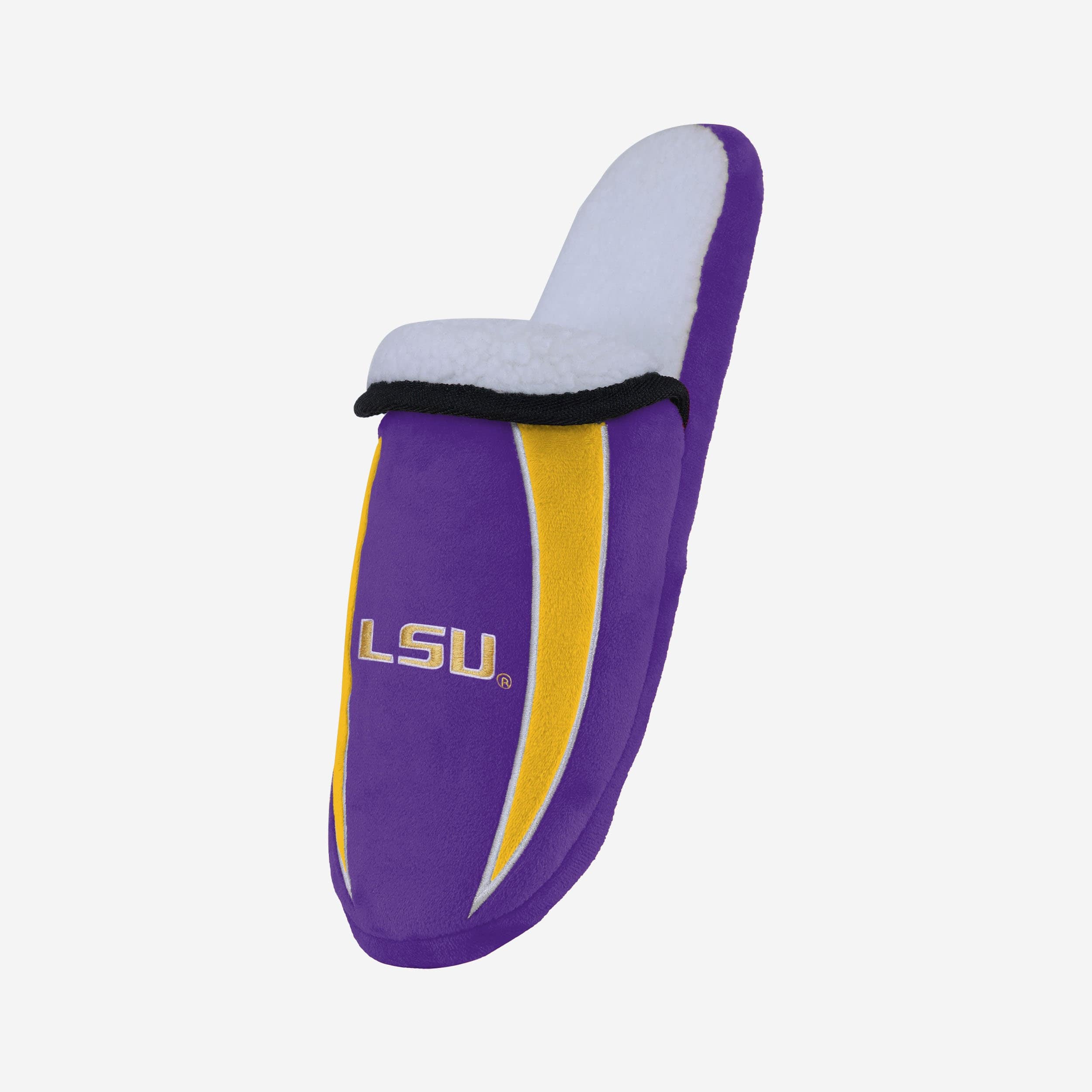 LSU Tigers Cozy Sherpa Slide Slippers - Men's Fan Favorite