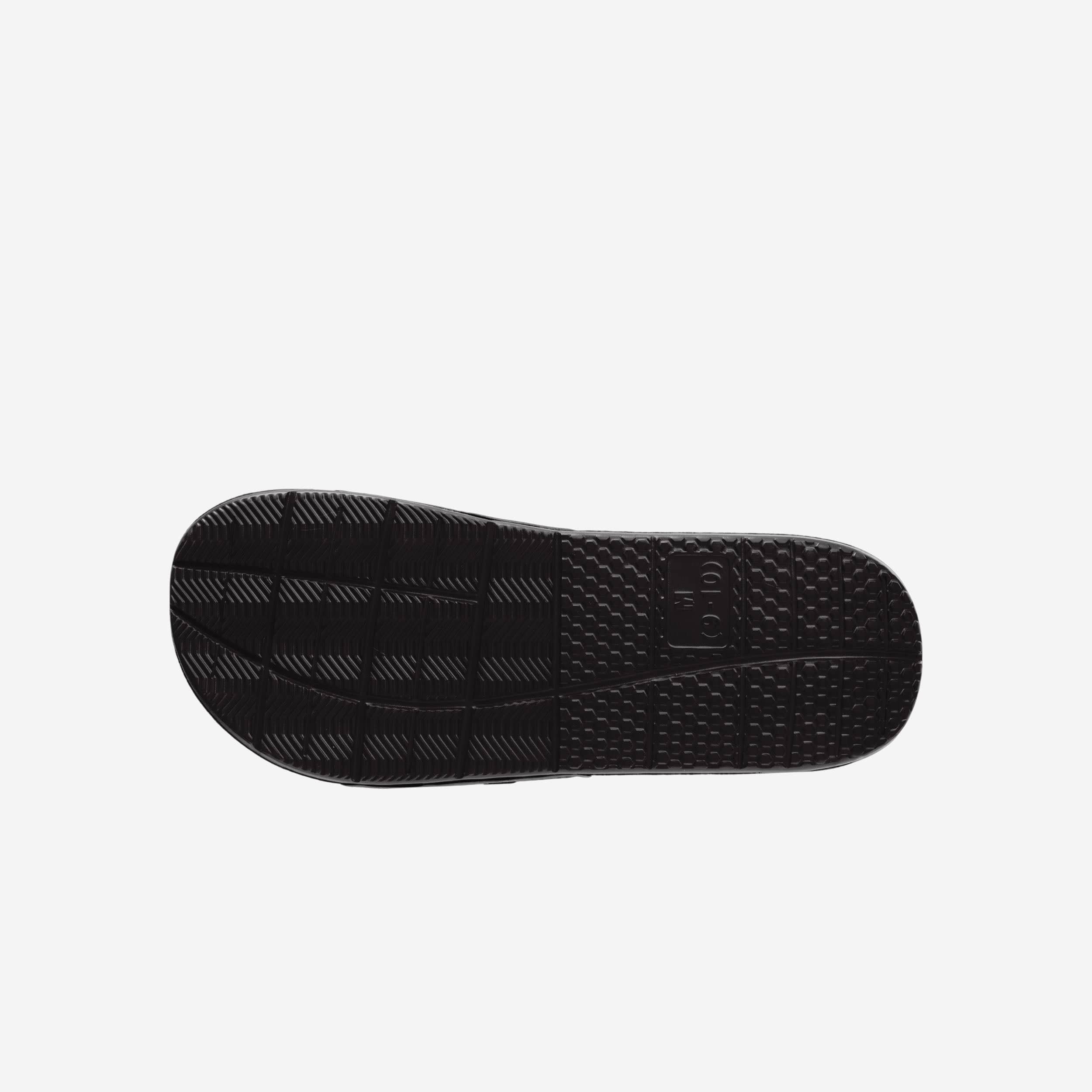 New Orleans Saints Team Stripe Gel Slides - Stylish Fan Footwear