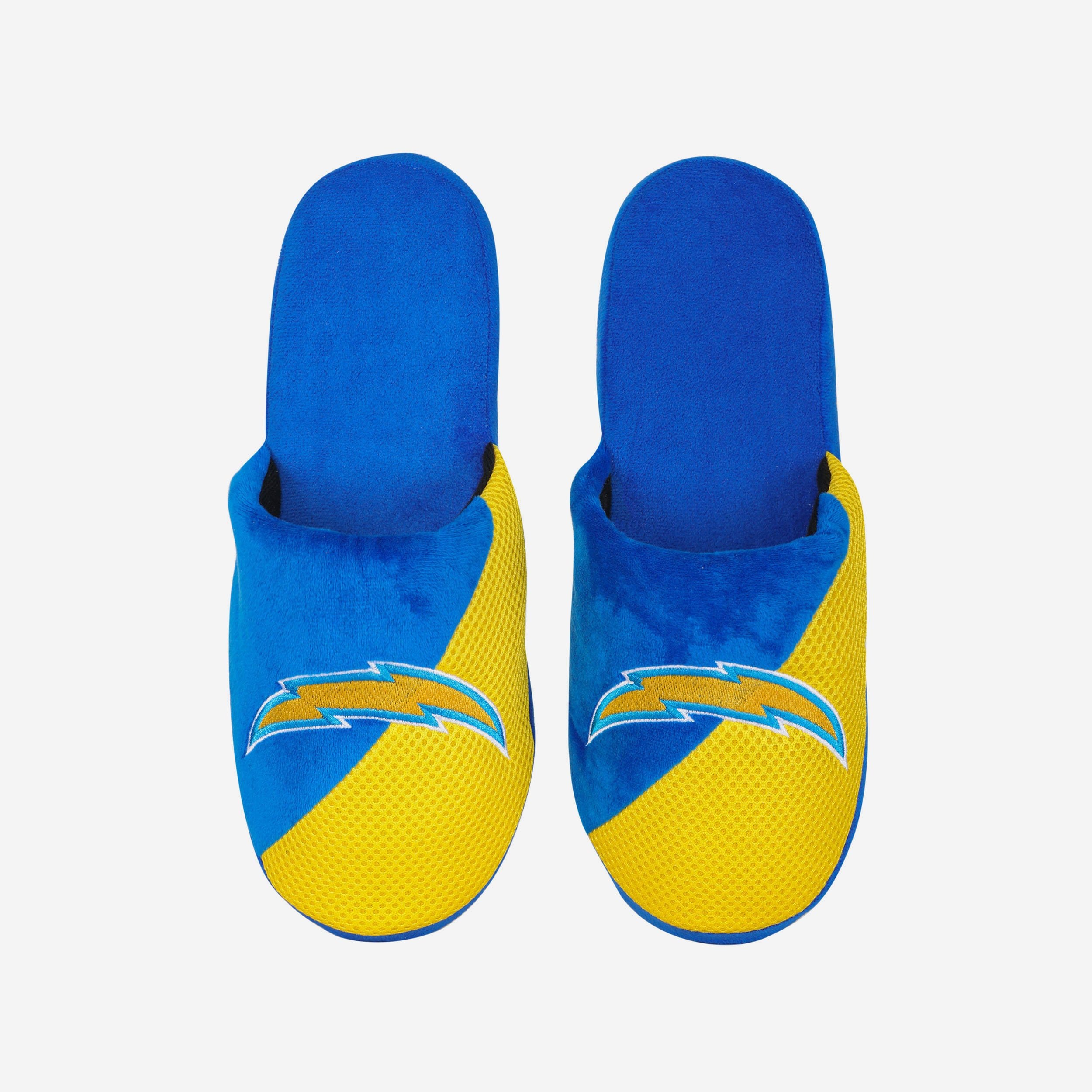 Los Angeles Chargers Team Logo Luxury Staycation Slippers