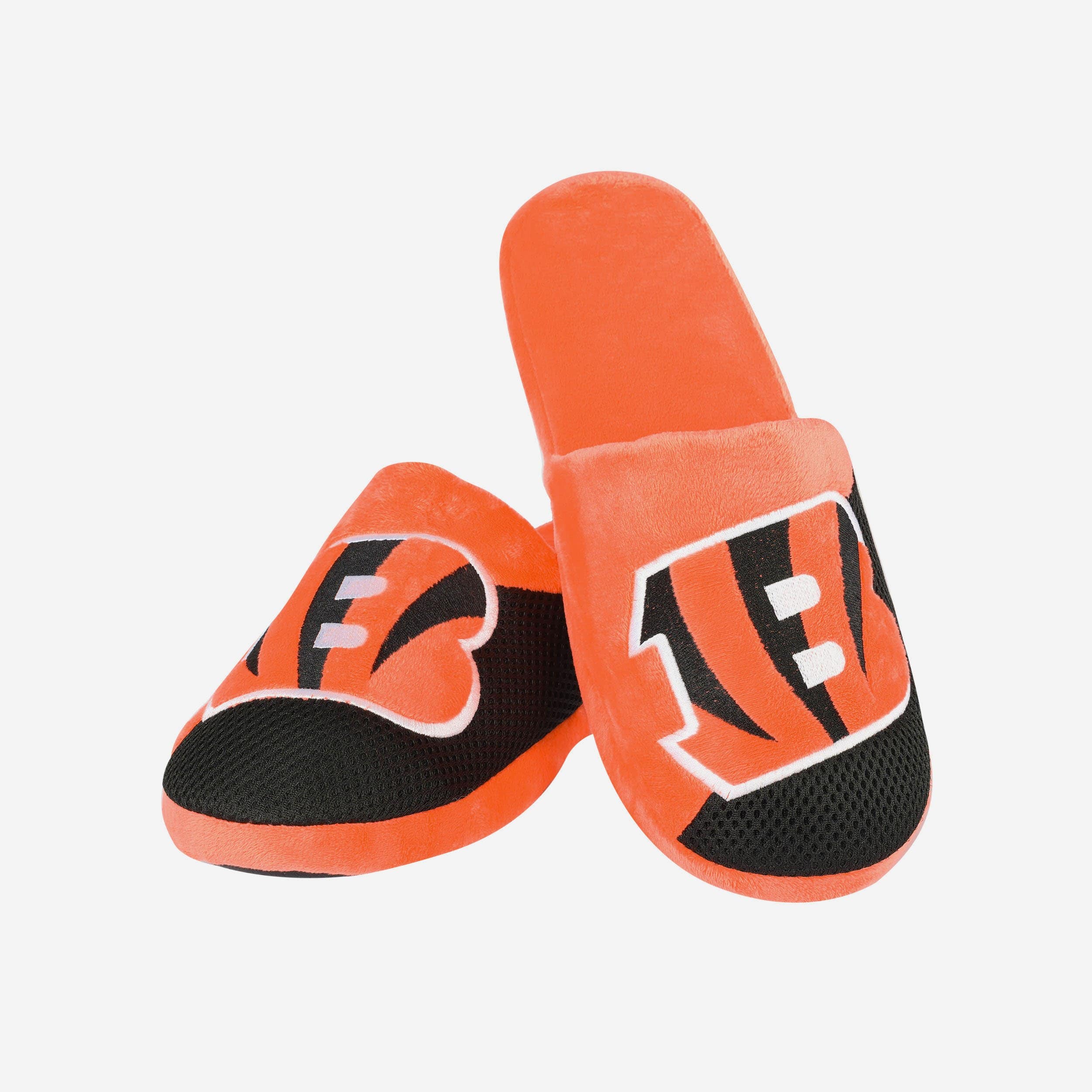 Cincinnati Bengals Team Logo Luxury Staycation Slippers