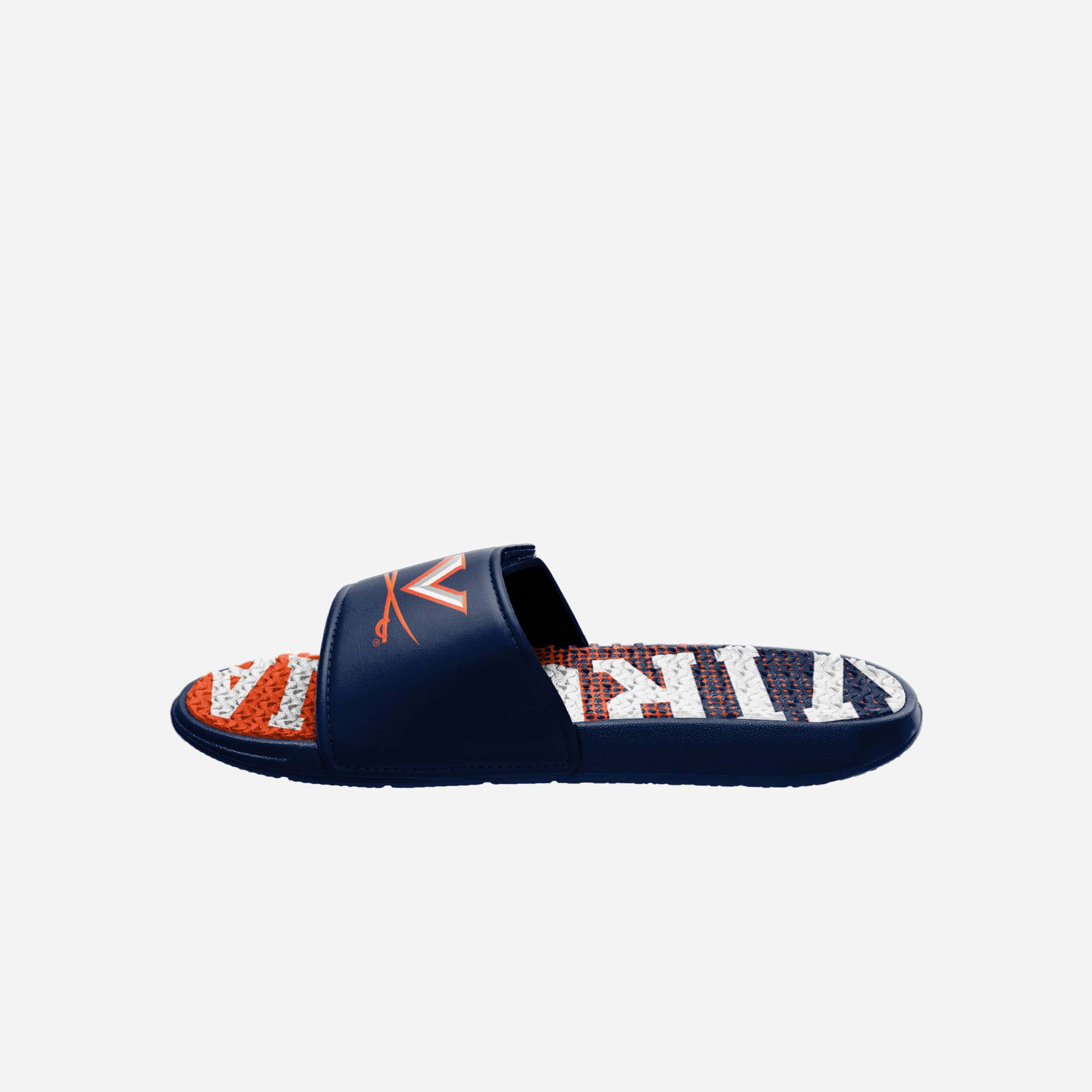 Virginia Cavaliers Gradient Wordmark Gel Slides - Comfort and Team Spirit Combined!