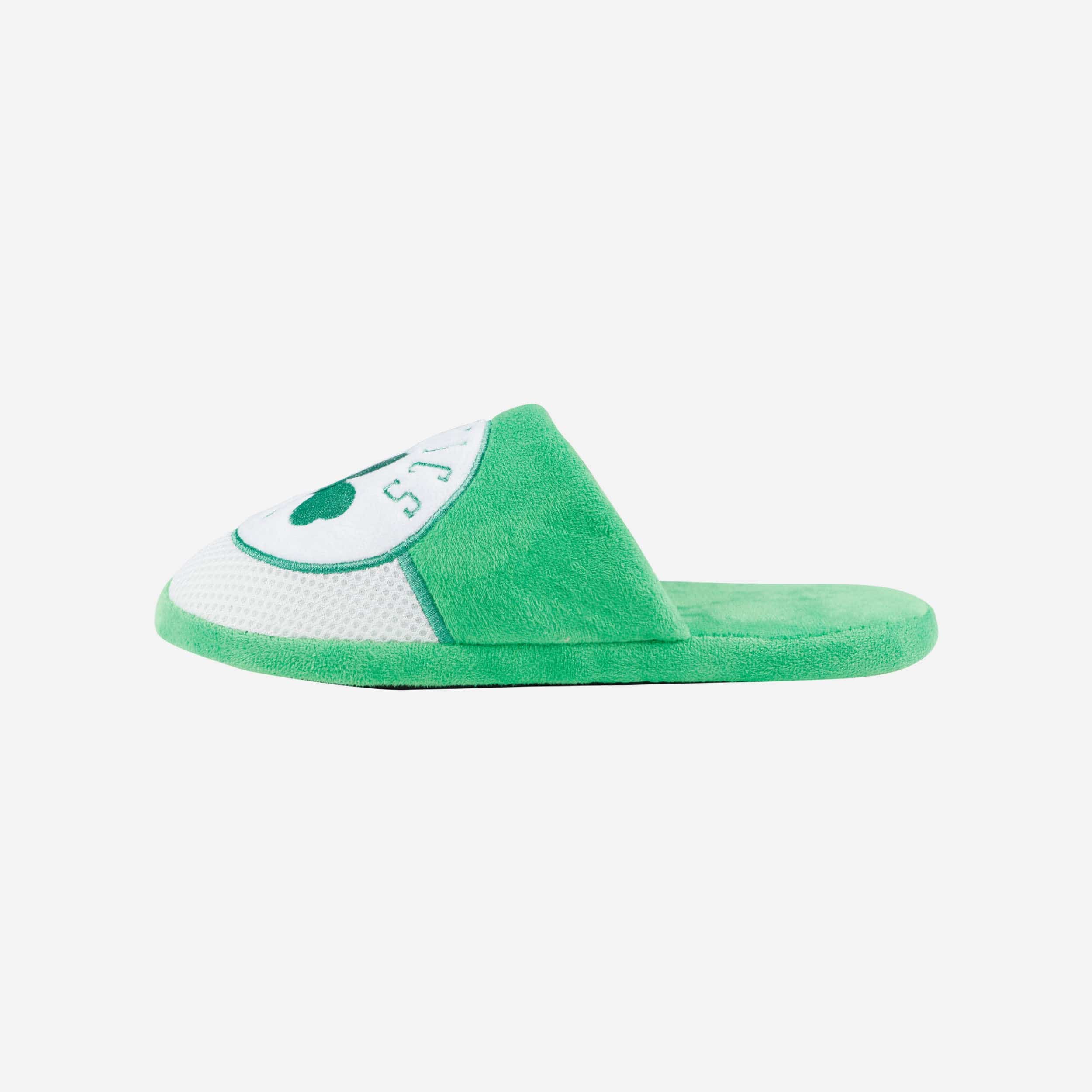 Boston Celtics Team Logo Paradise Staycation Slippers