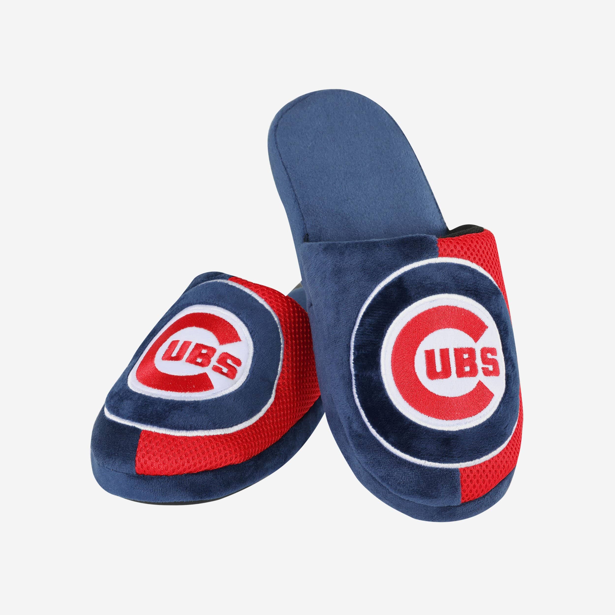 Chicago Cubs Team Logo Paradise Staycation Slippers