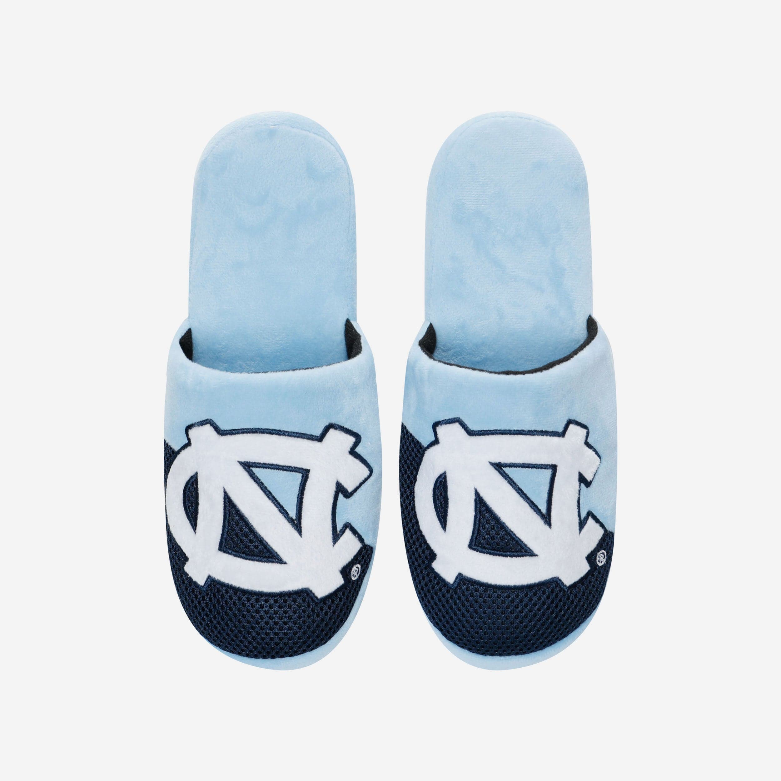 North Carolina Tar Heels Team Logo Paradise Staycation Slippers