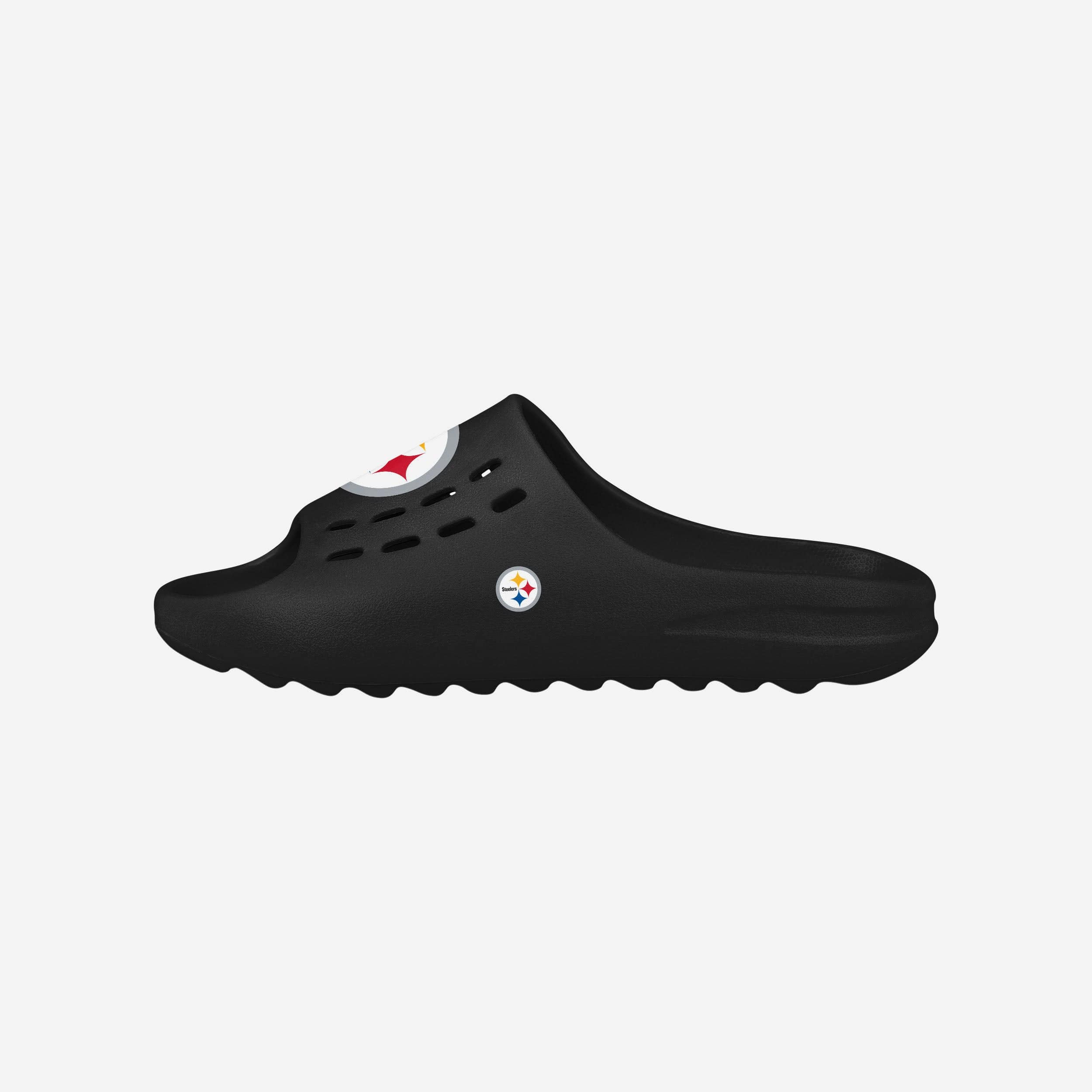 Pittsburgh Steelers Big Logo Chunky Slides - Show Your Team Spirit!