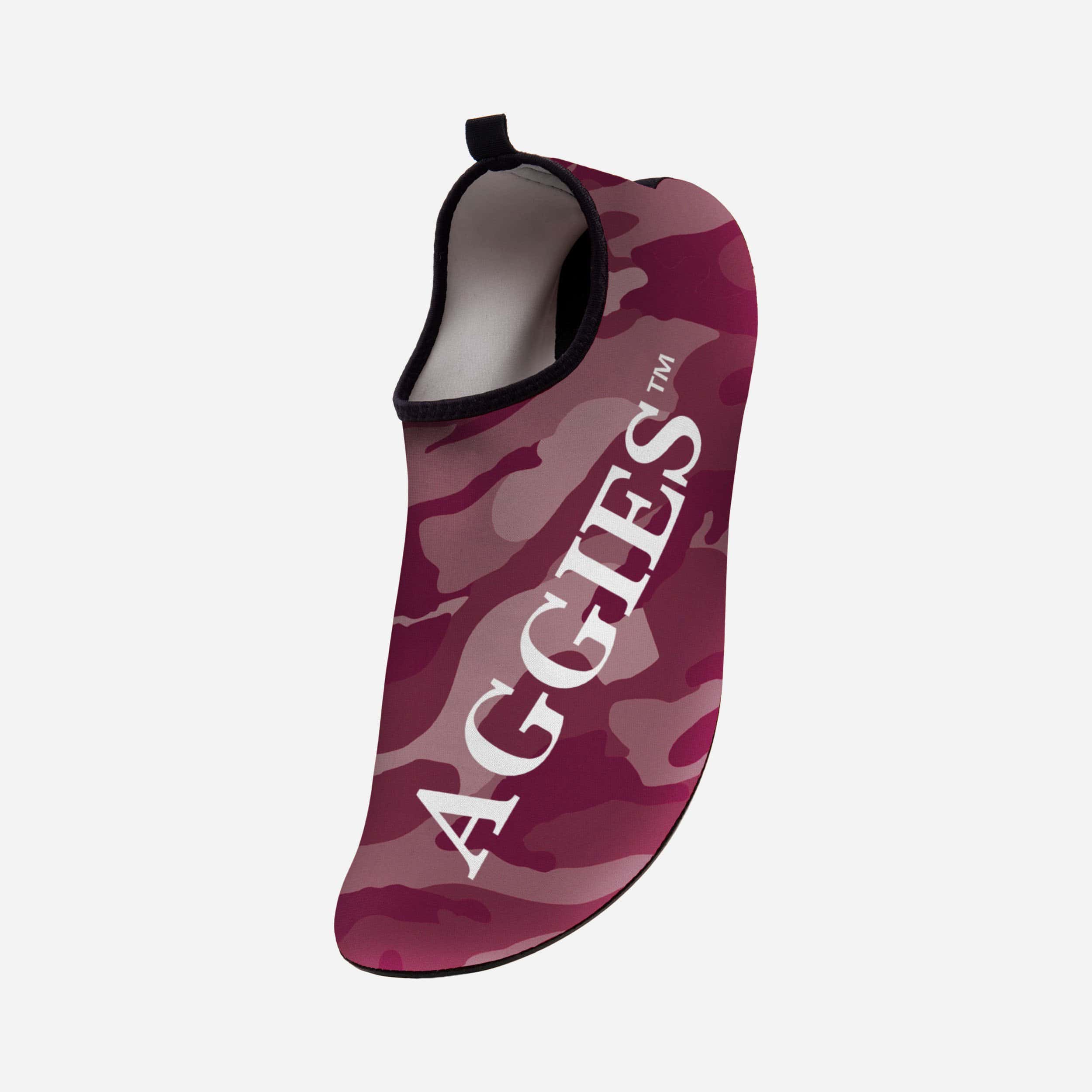 Texas A&M Aggies Men's Camo Water Shoes - Stand Out at the Beach!