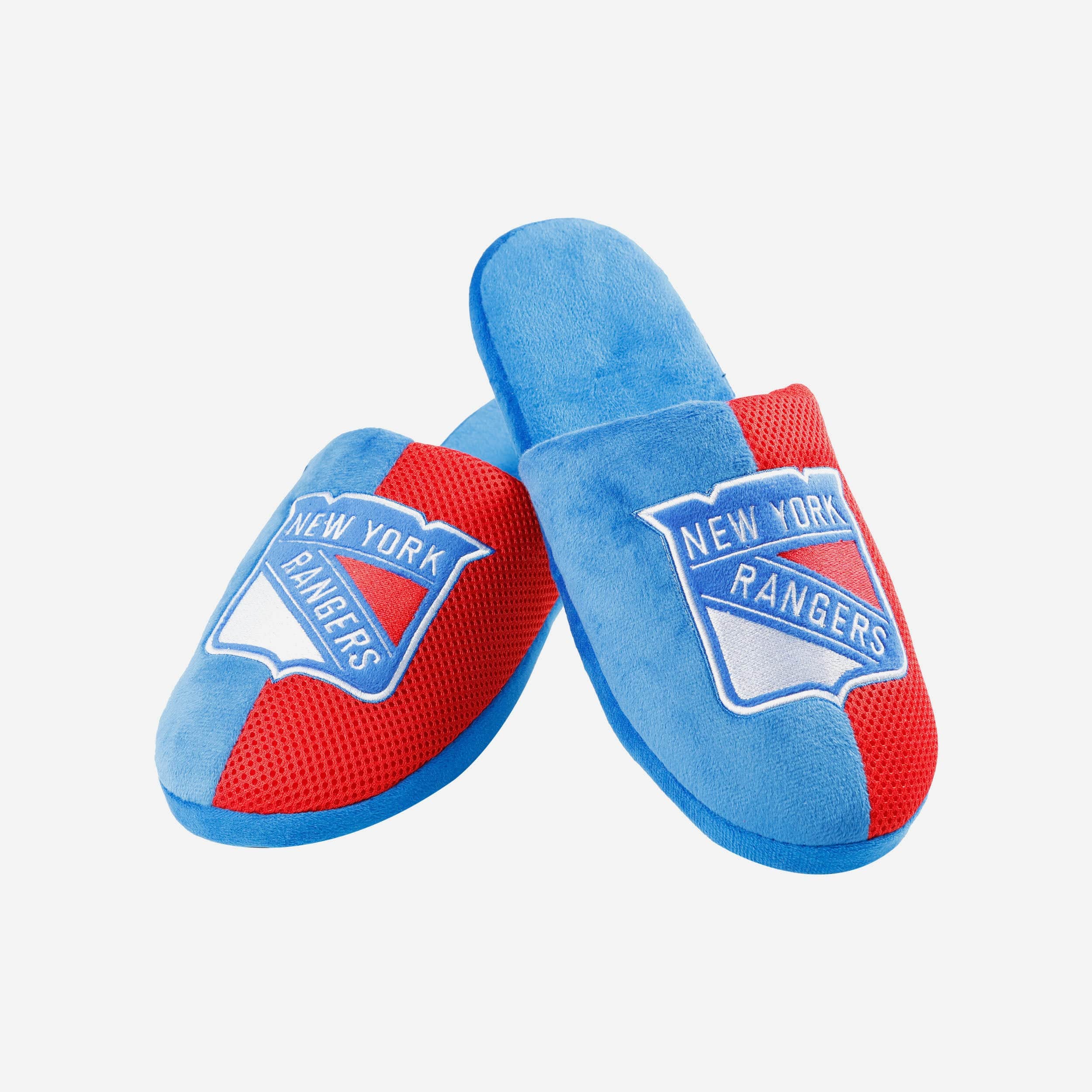 New York Rangers Team Logo Paradise Staycation Slippers