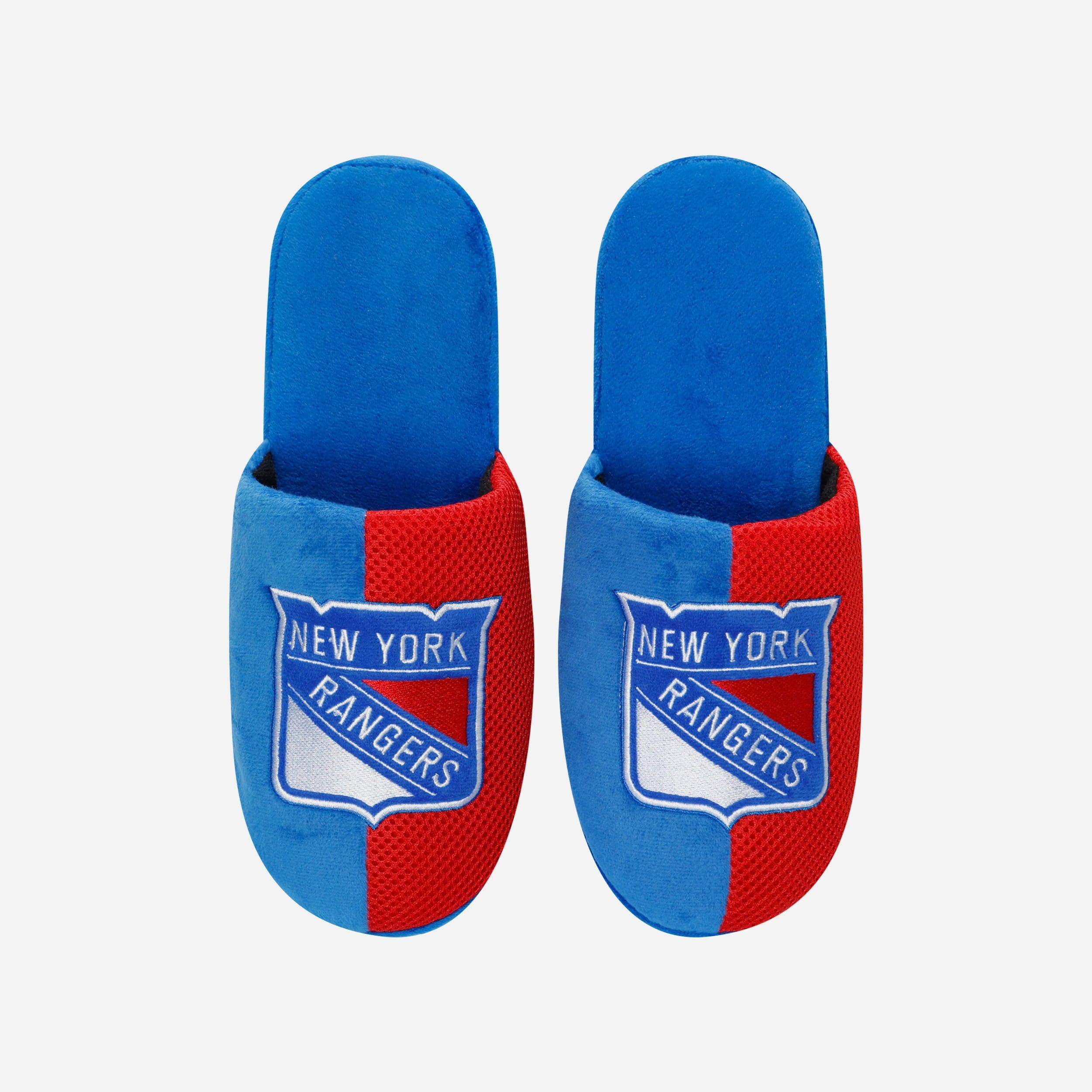New York Rangers Team Logo Paradise Staycation Slippers