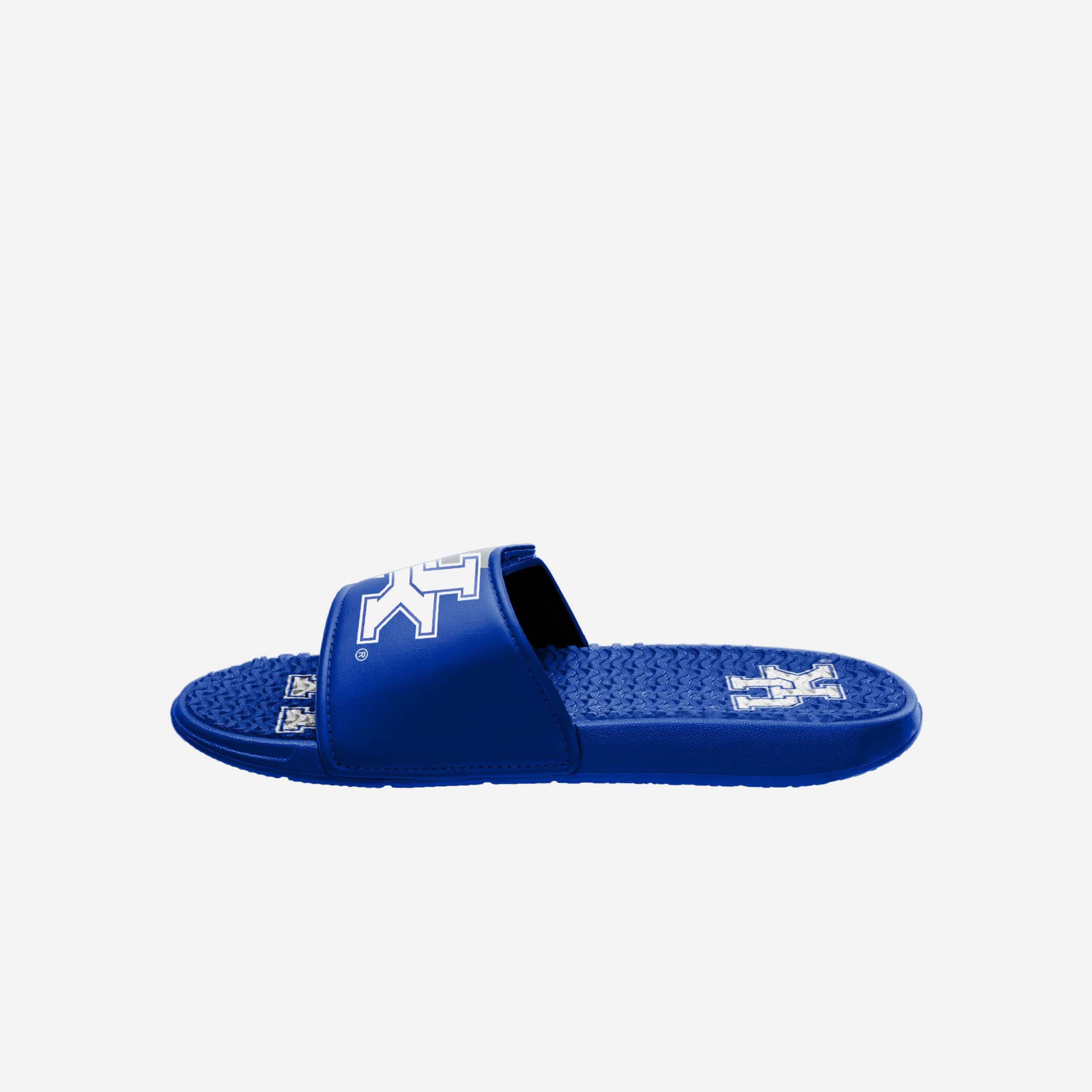 Kentucky Wildcats Dynamic Colorblock Gel Slides with Big Logo