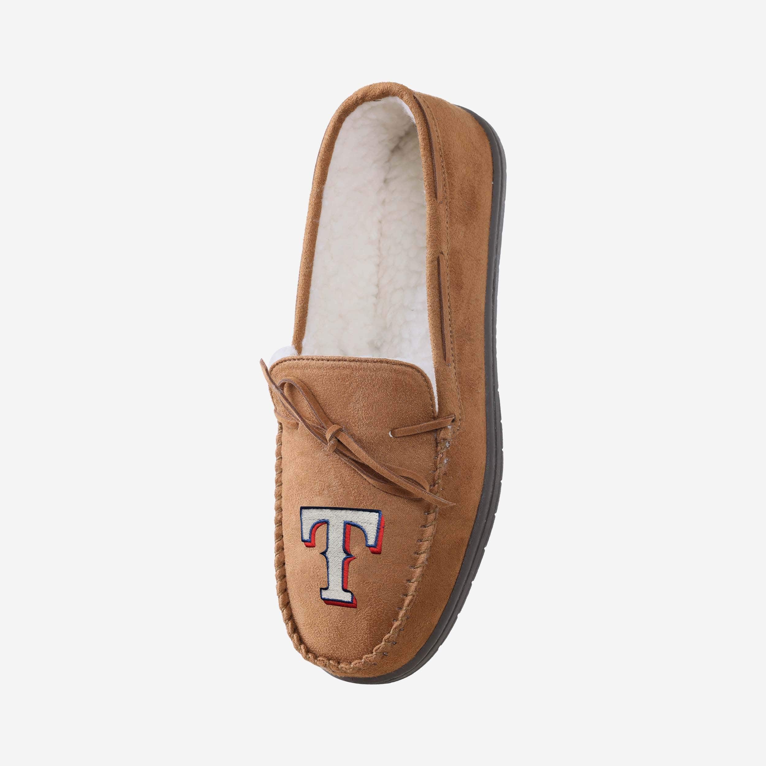 Texas Rangers Super Cool Moccasin Slippers