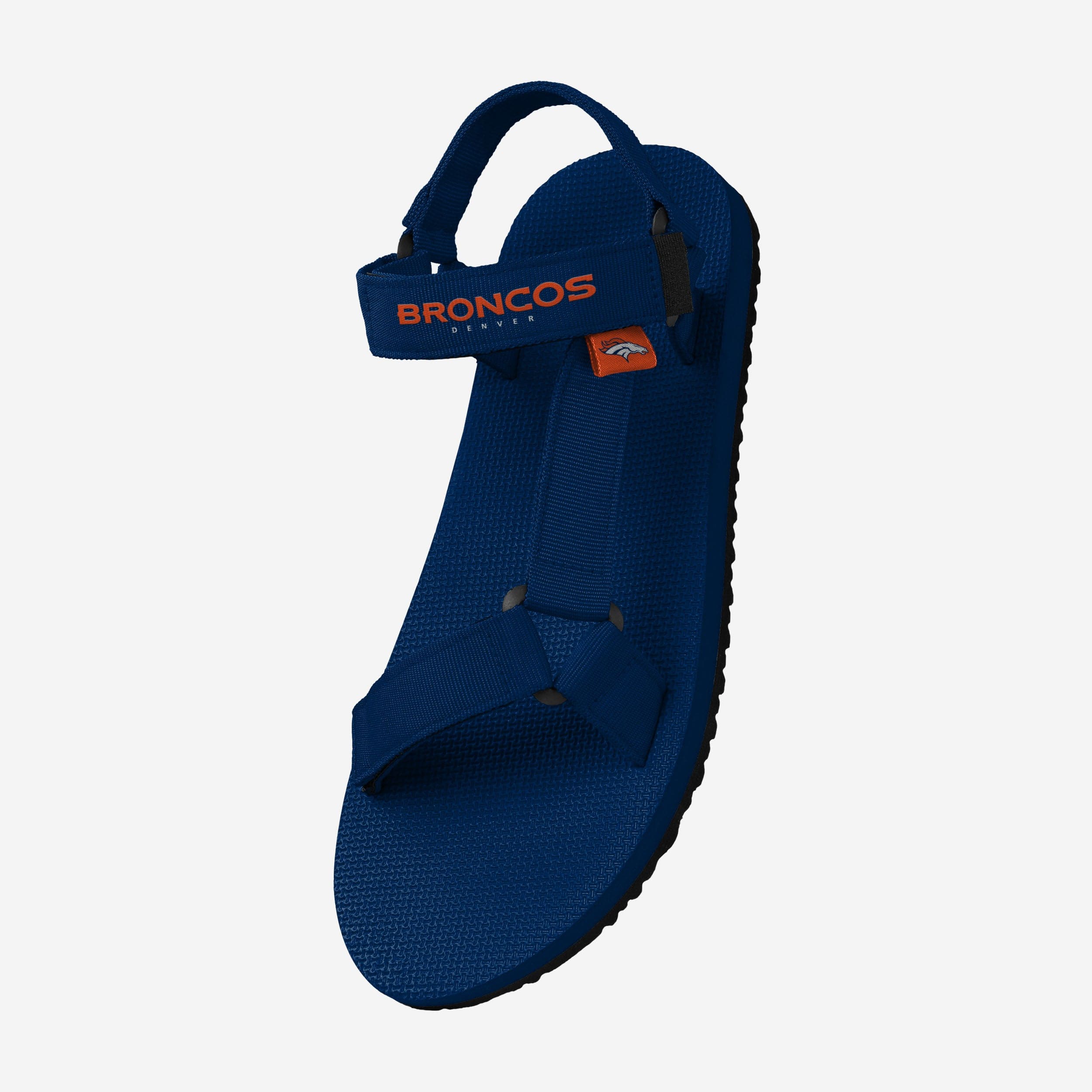 Denver Broncos Men's Stylish Solid Strap Sandals