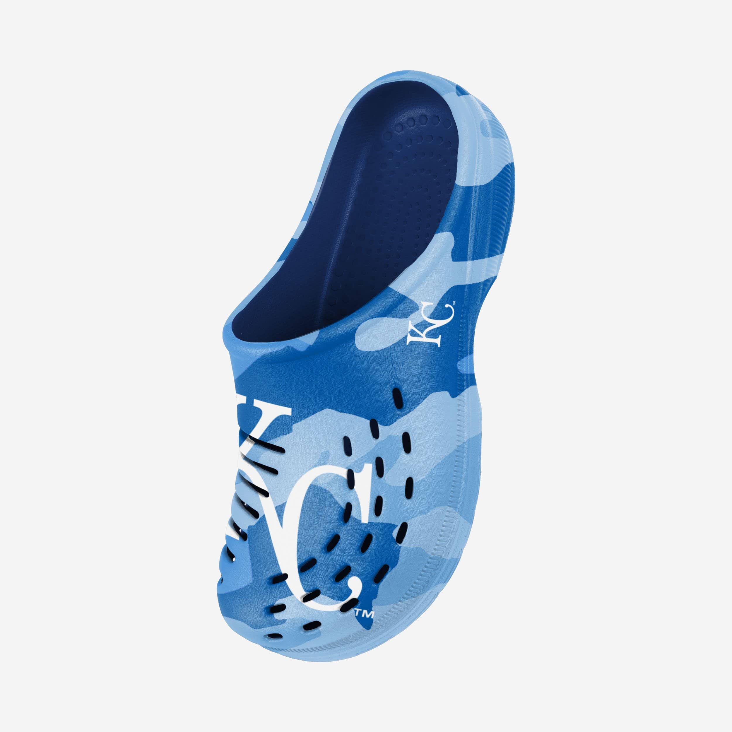 Kansas City Royals Tonal Camo Clogs - Show Your Fandom!