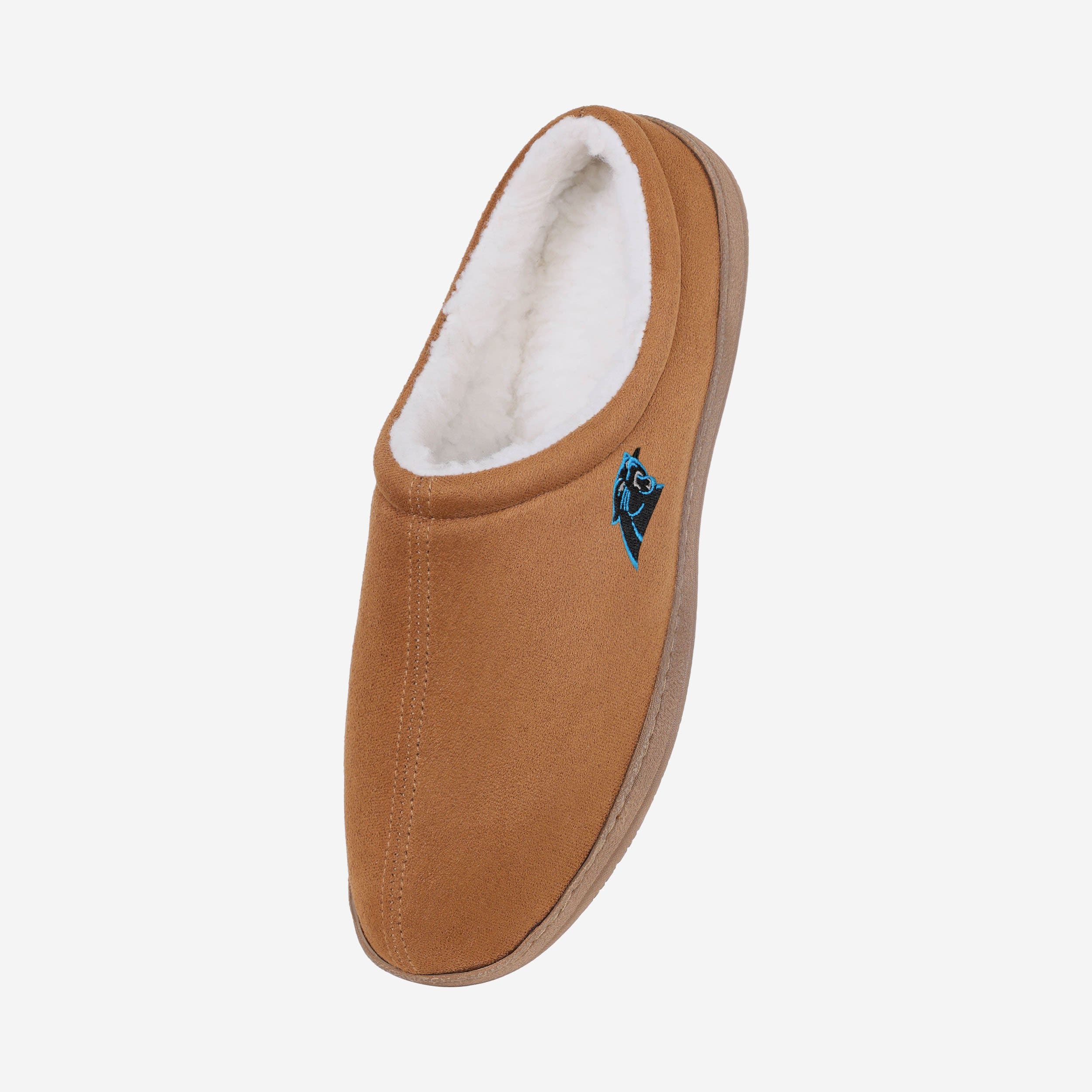 Carolina Panthers Low Top Suede Slippers - The Ultimate Comfort Gear