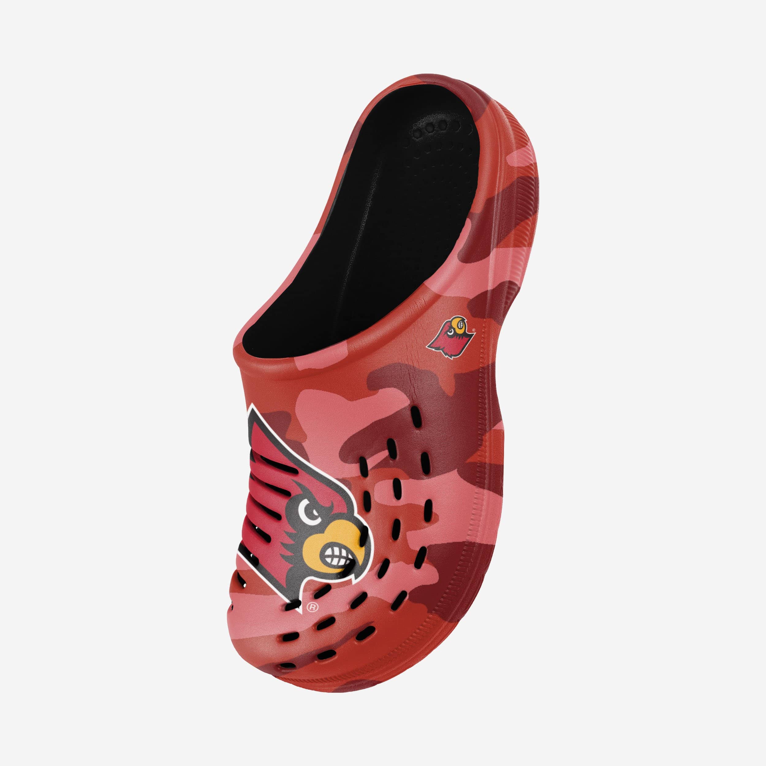 Louisville Cardinals Tonal Camo Clogs - Show Your Fandom!