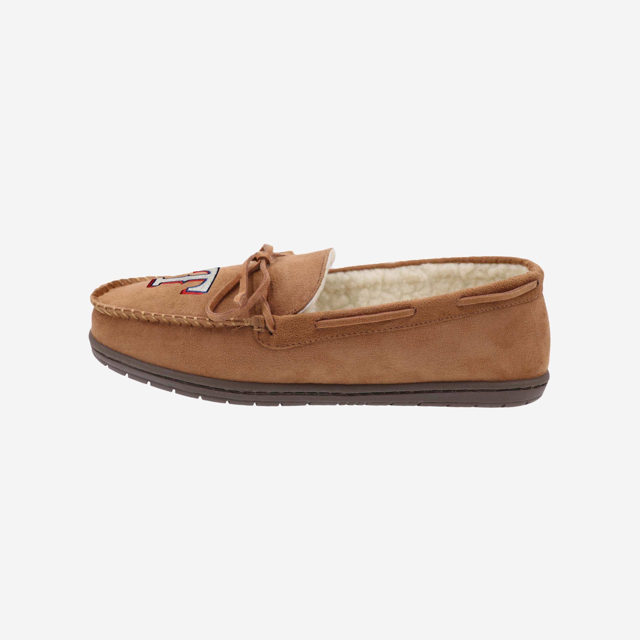 Texas Rangers Super Cool Moccasin Slippers