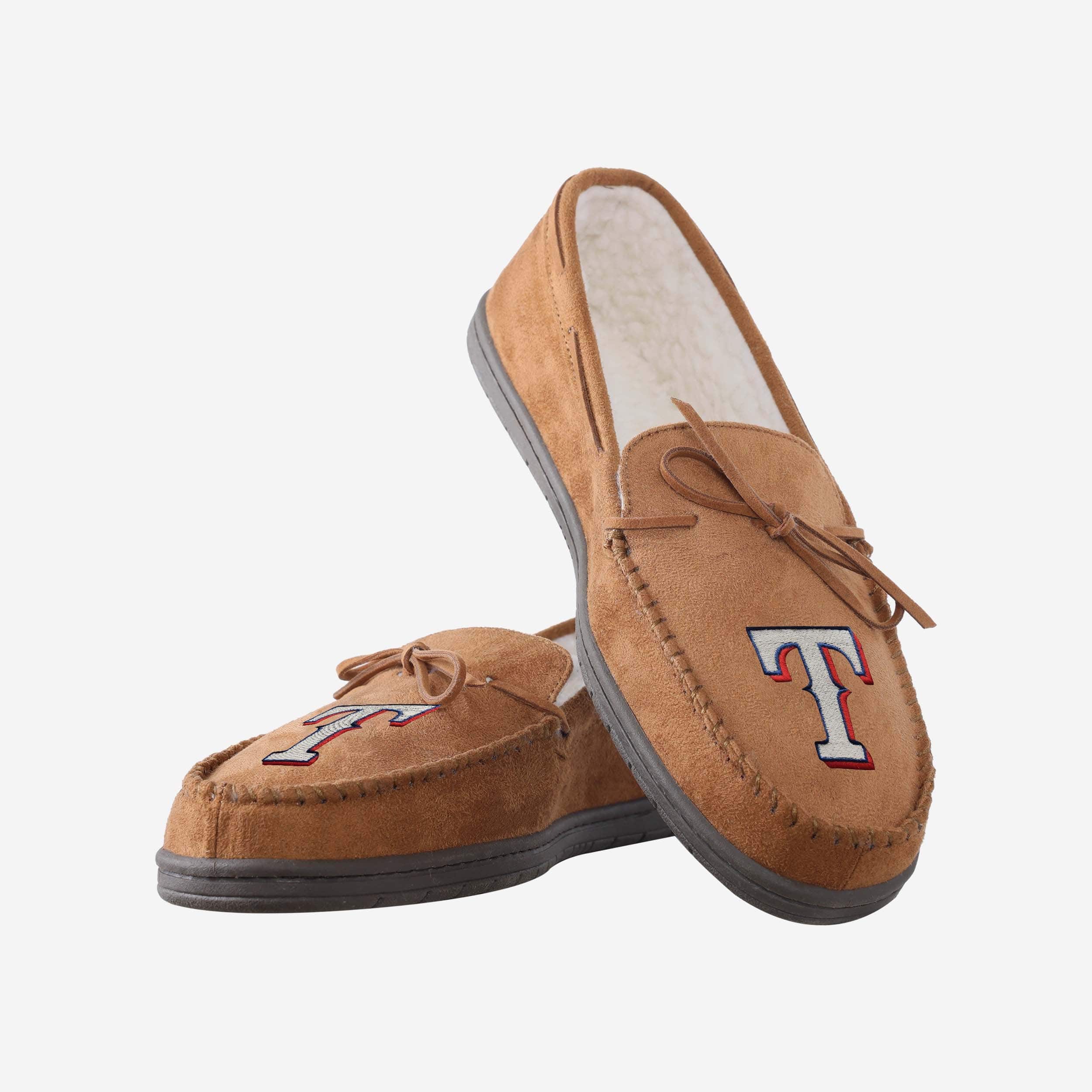 Texas Rangers Super Cool Moccasin Slippers