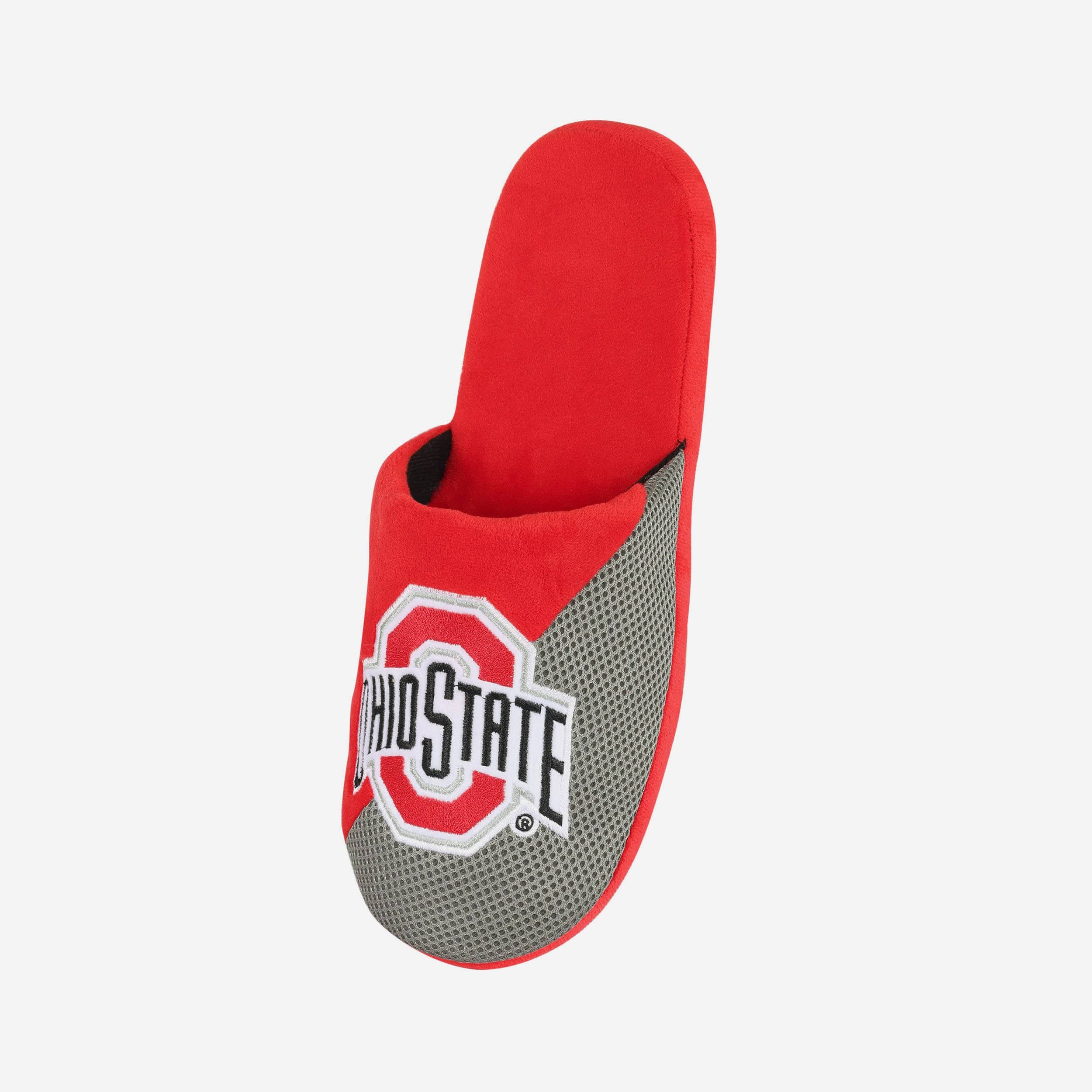 Ohio State Buckeyes Team Logo Luxury Staycation Slippers