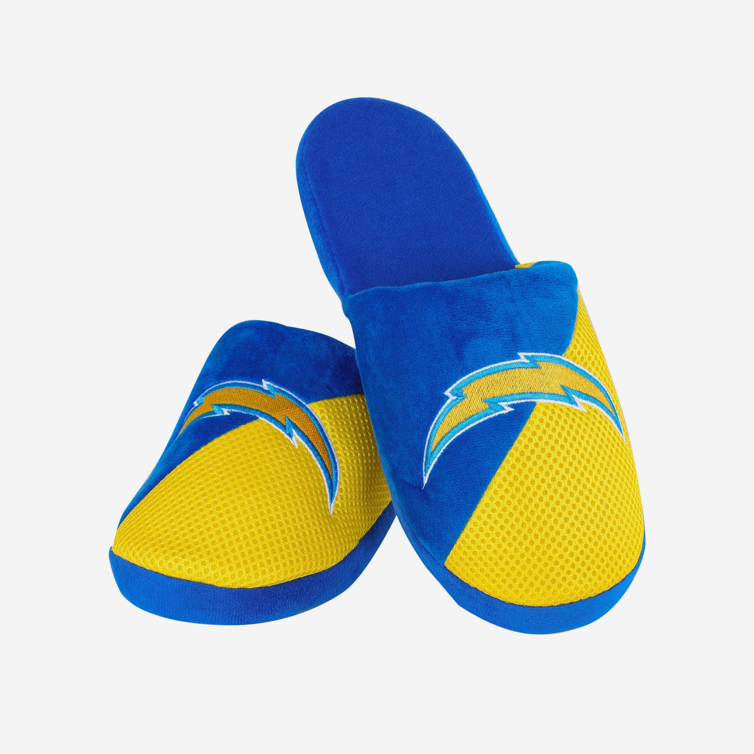 Los Angeles Chargers Team Logo Luxury Staycation Slippers