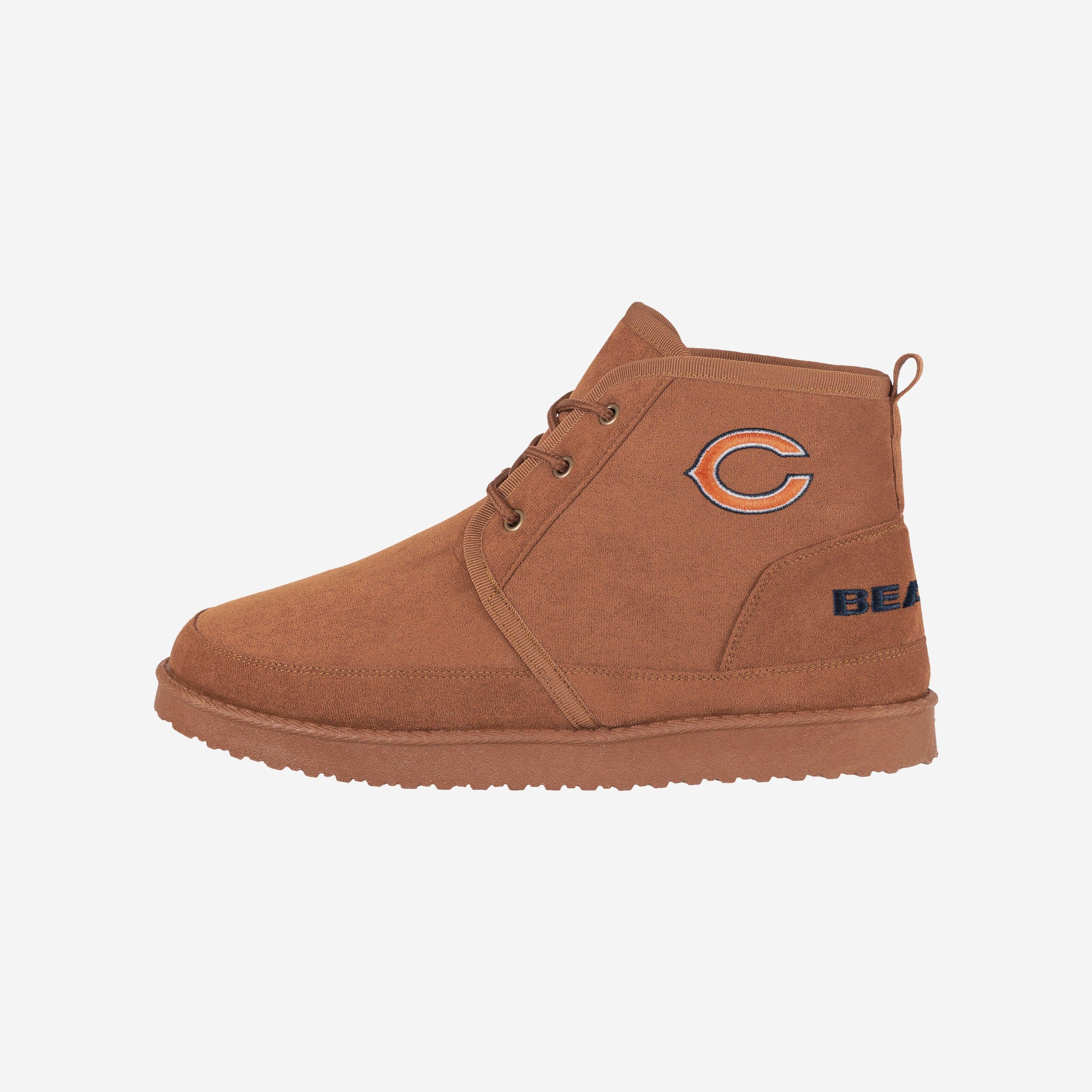 Chicago Bears Team Logo Sherpa Lined Boots - Stay Warm and Stylish!