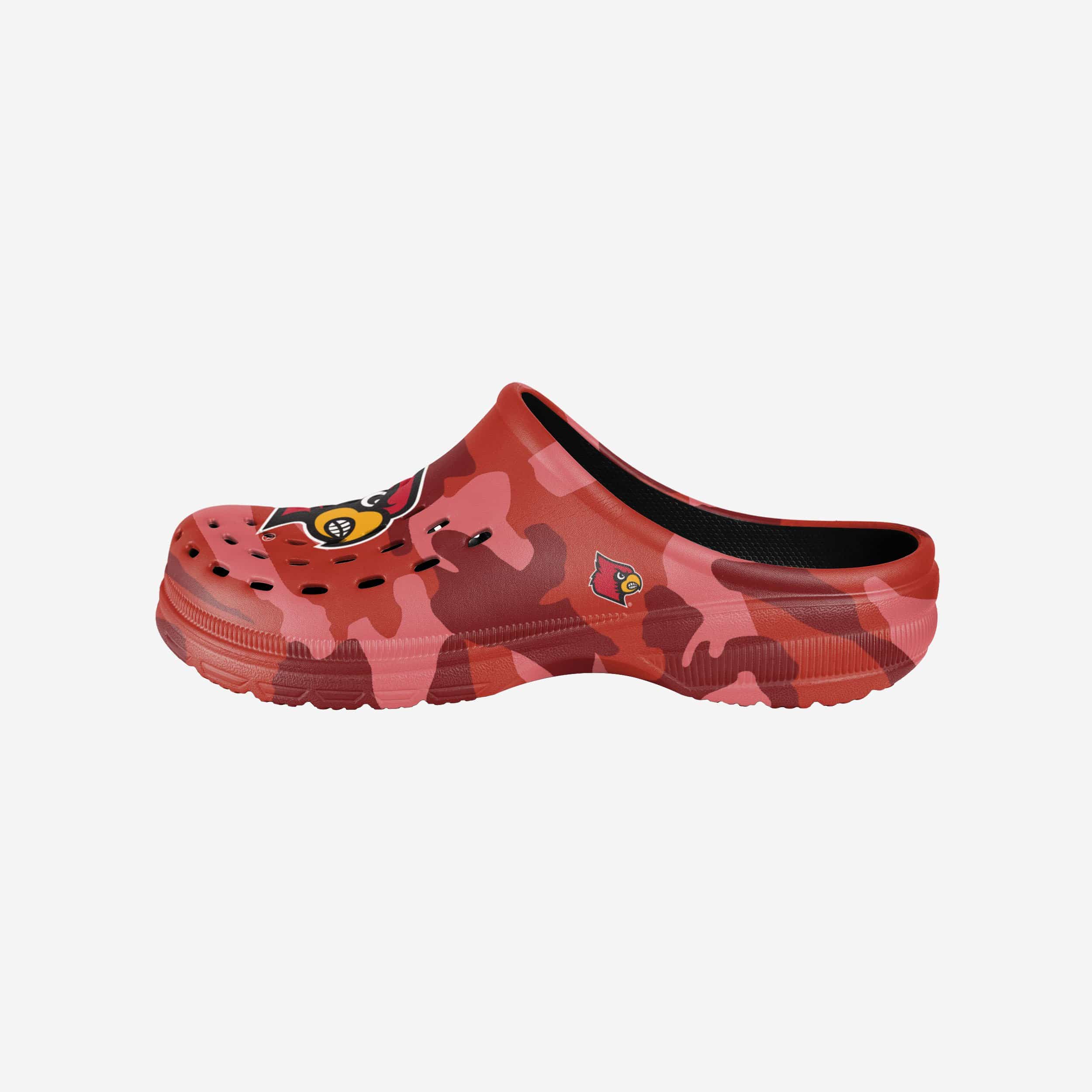 Louisville Cardinals Tonal Camo Clogs - Show Your Fandom!