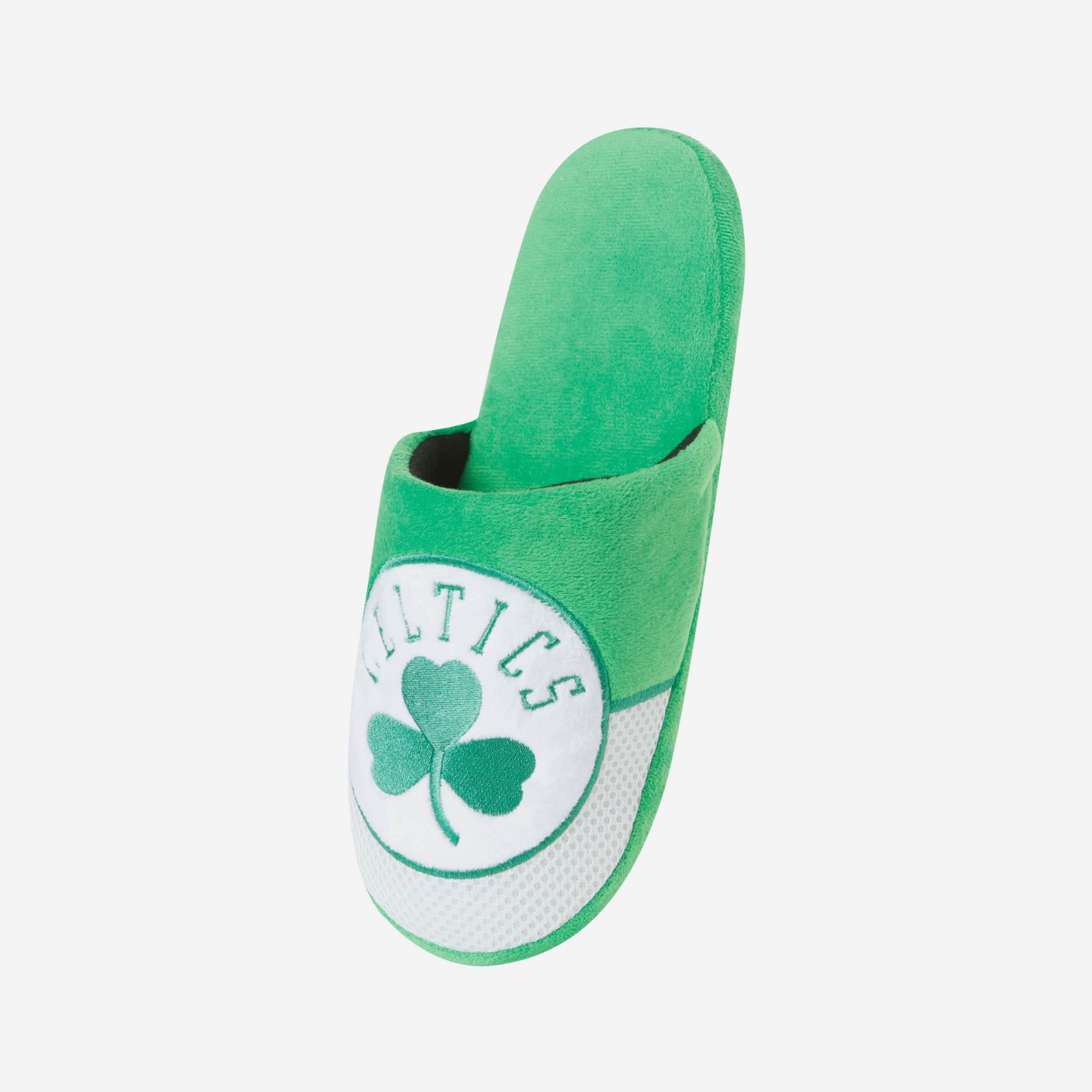 Boston Celtics Team Logo Paradise Staycation Slippers